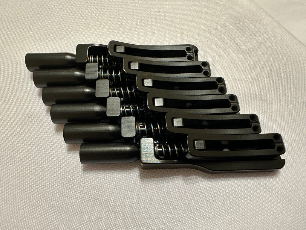Skethra Multiscale Mono-Rail Bridge — Black Baseplate / Black Hardware
