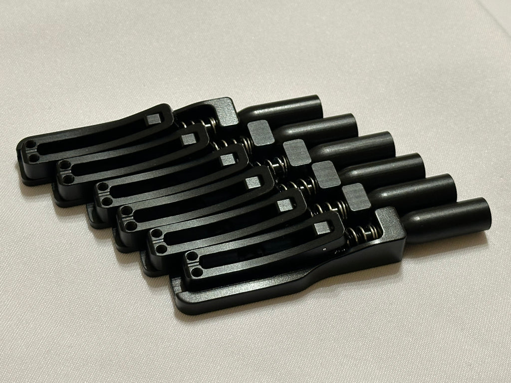 Skethra Multiscale Mono-Rail Bridge — Black Baseplate / Black Hardware