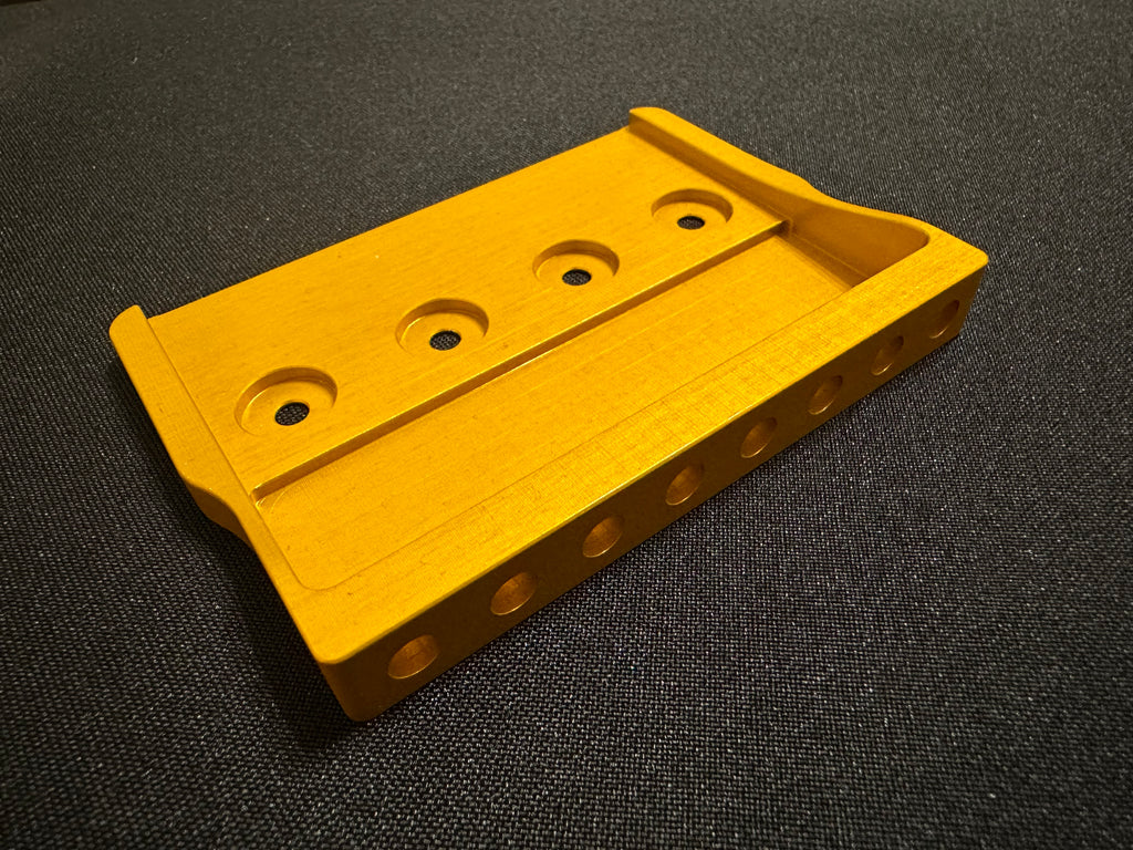 Rakhvari 8-String Hardtail Guitar Bridge Baseplate - Gold