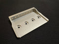 Rakhvari 8-String Hardtail Guitar Bridge Baseplate - Silver